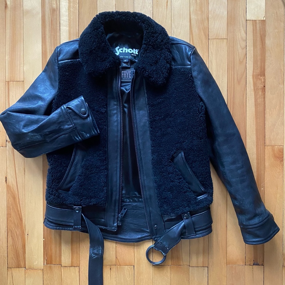 Schott NYC x FRYE Grizzly Jacket